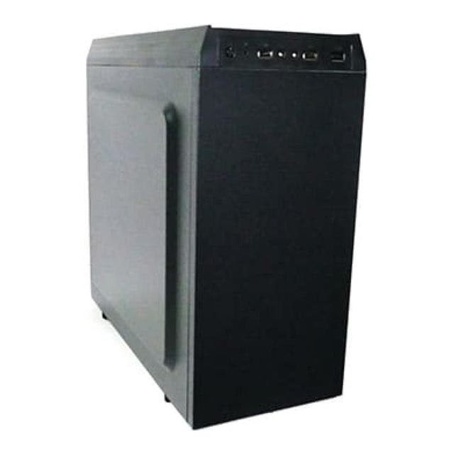 UniQue E188 Micro-ATX PC Case with 400W Power Supply Black