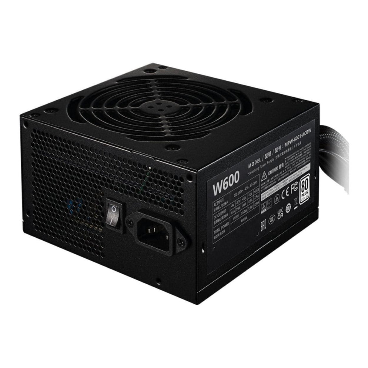 Cooler Master Elite 302 Mini Tower MicroATX PC Case Black with Elite NEX PSU E302-KGNN60-S00