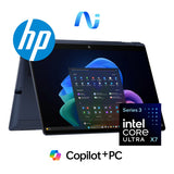 HP EliteBook X Flip G2i 14-inch 3K Next Gen AI 2-in-1 Laptop - Intel Core Ultra X7 358H 1TB SSD 32GB RAM 5G Win 11 Pro Blue
