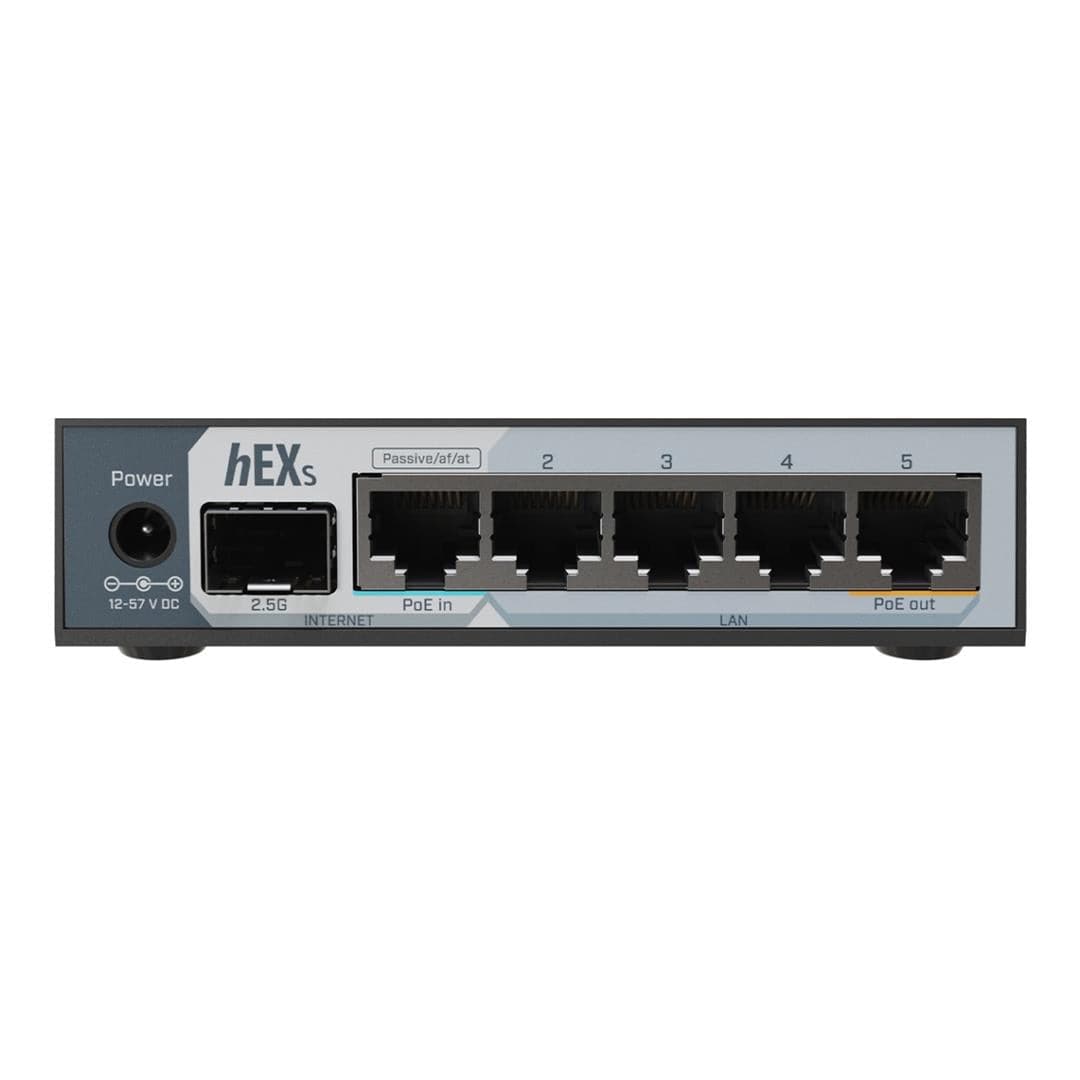 Mikrotik hEX S E60IUGS 5-port Gigabit Ethernet Router with 1x SFP Port