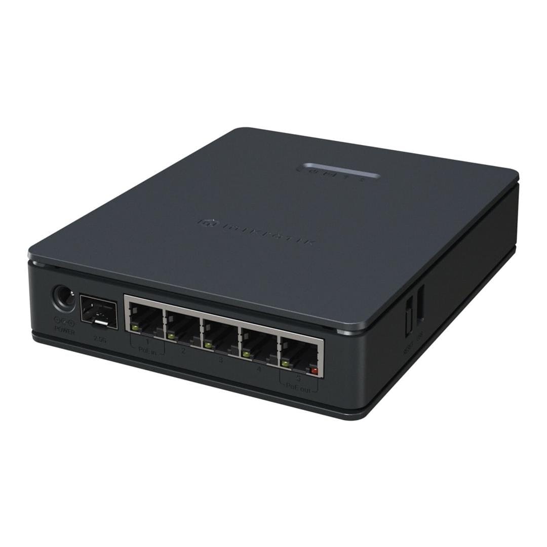 MikroTik AX2400 hAP ax S 5-port Gigabit 2.5G SFP Wi-Fi 6 Access Point E62iUGS-2axD5axT