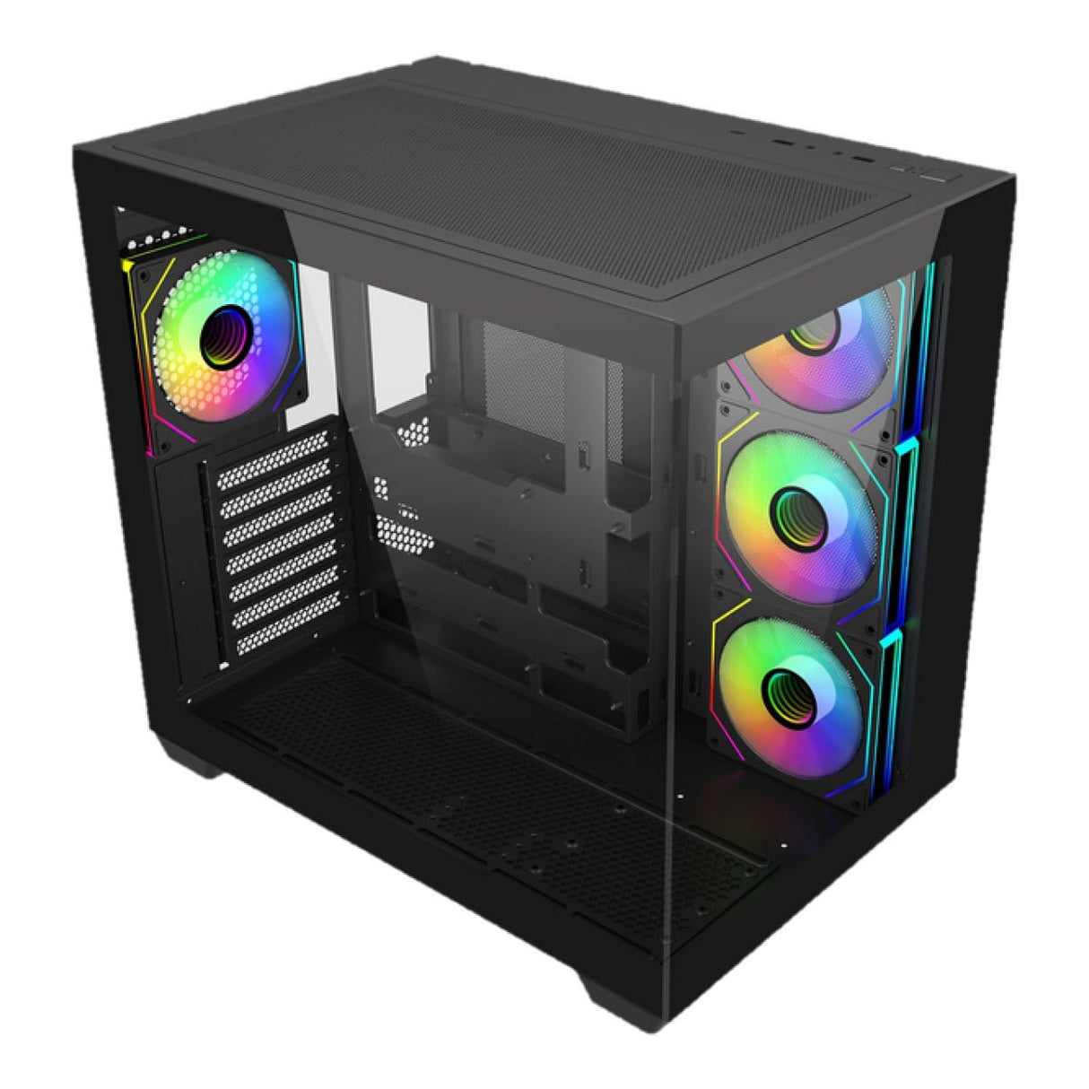 Cooler Master Elite 681 Micro-ATX Midi Tower PC Case Black E681-KHNN-S00