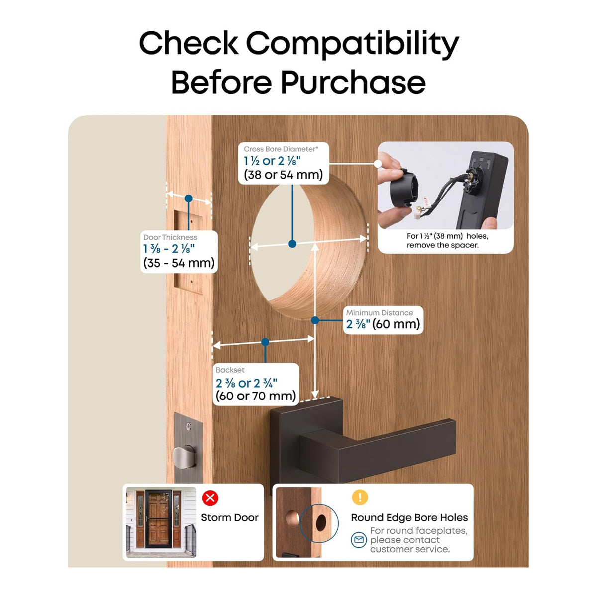 Eufy S330 3-in-1 Video Smart Lock Black E8530KY1