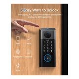 Eufy S330 3-in-1 Video Smart Lock Black E8530KY1