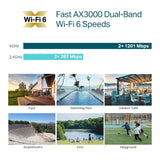 TP-Link Omada EAP650-Outdoor AX3000 Dual-band Wi-Fi 6 Outdoor Access Point