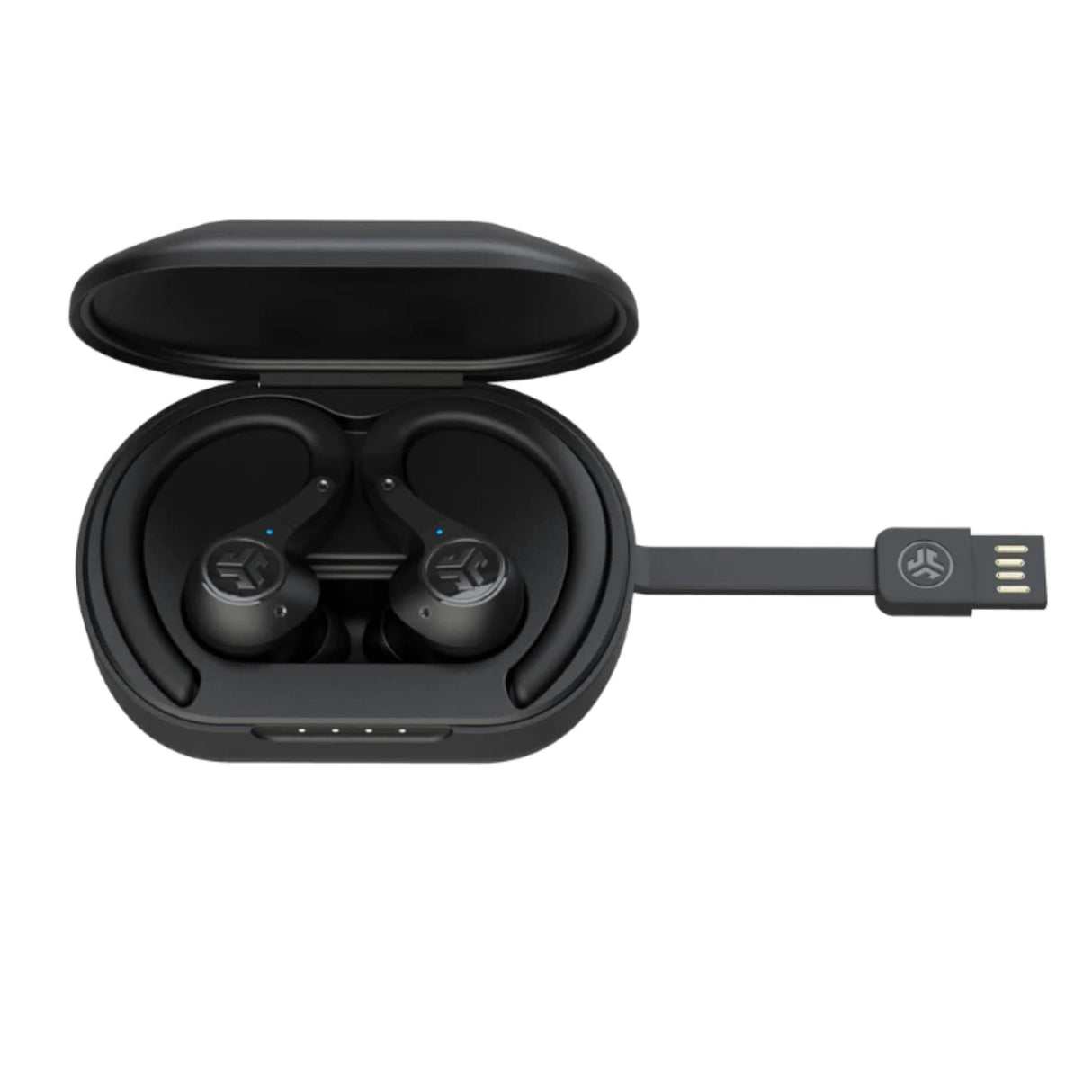 JLab Epic Air Sport ANC True Wireless Earbuds Black EBEAIRSPTNCRBLK82