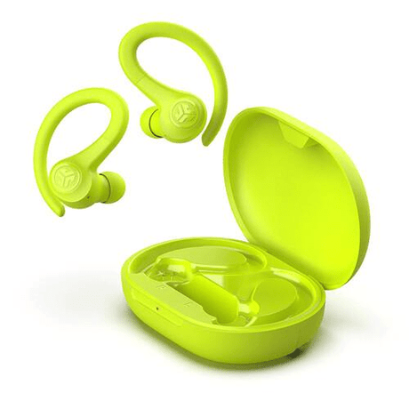 JLab Go Air Sport True Wireless Earbuds Neon Yellow EBGAIRSPRTRYEL124