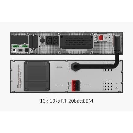 Mecer EBM-20-9 Battery Bank for WPRV 6K/10KVA Rackmountable 3U UPS