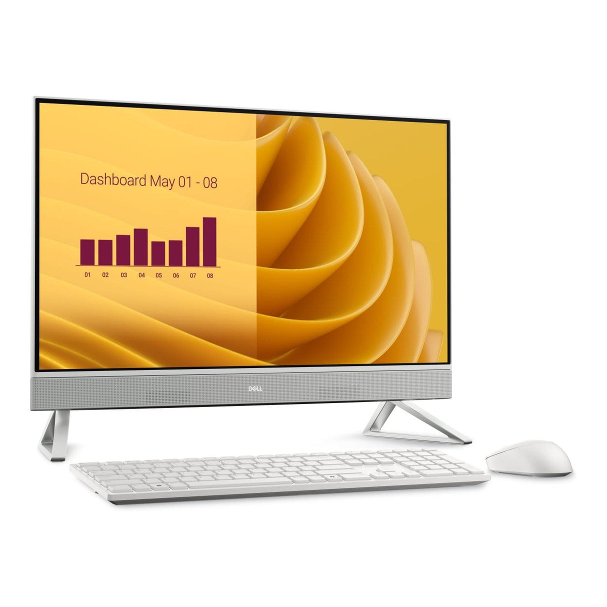 Dell 27 EC27250 27-inch FHD All-in-One PC - Intel Core i5-1334U 512GB SSD 16GB RAM Win 11 Pro
