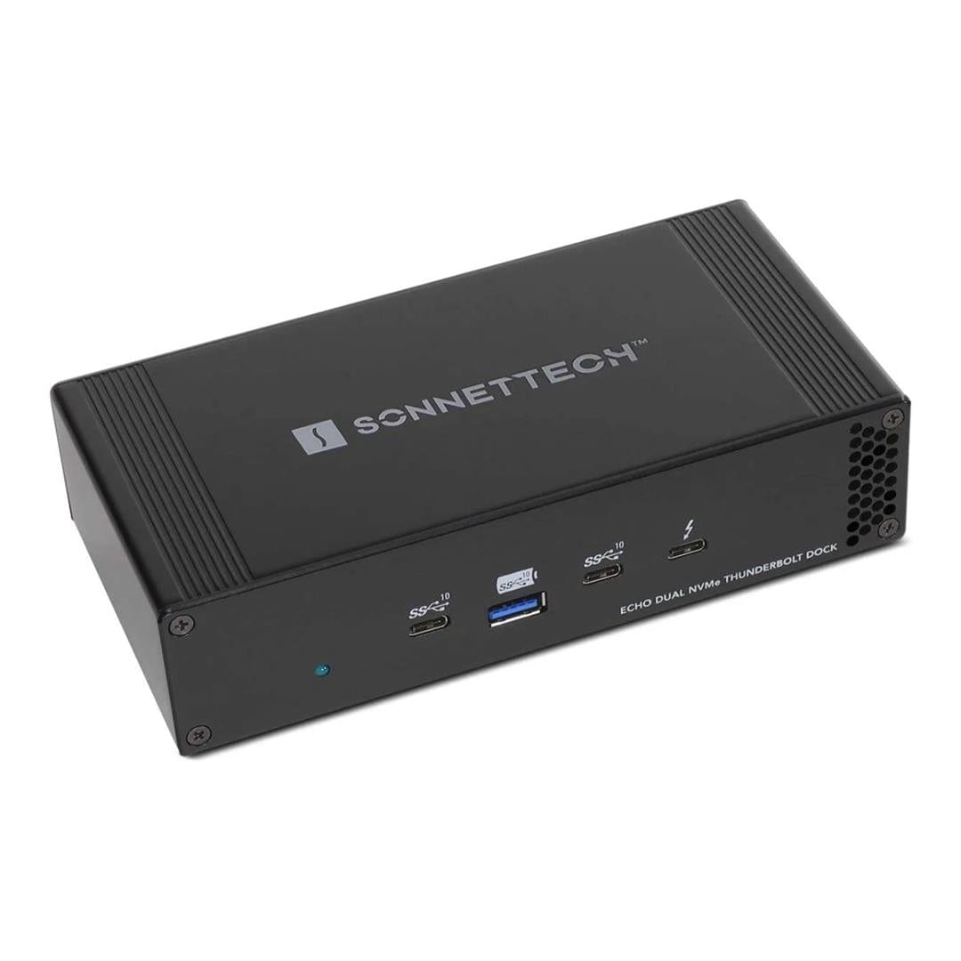 Sonnet Echo Dual NVMe Thunderbolt 4 Docking Station Black ECHO-DK2M2-TB