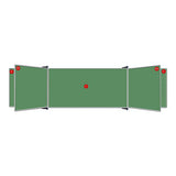 Parrot Educational Board Magnetic Chalkboard 1820x1220mm Centre Panel Option C ED8068