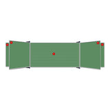 Parrot Non-Magnetic Educational Chalkboard 2420x1220mm Lines Centre Panel Option C ED9176