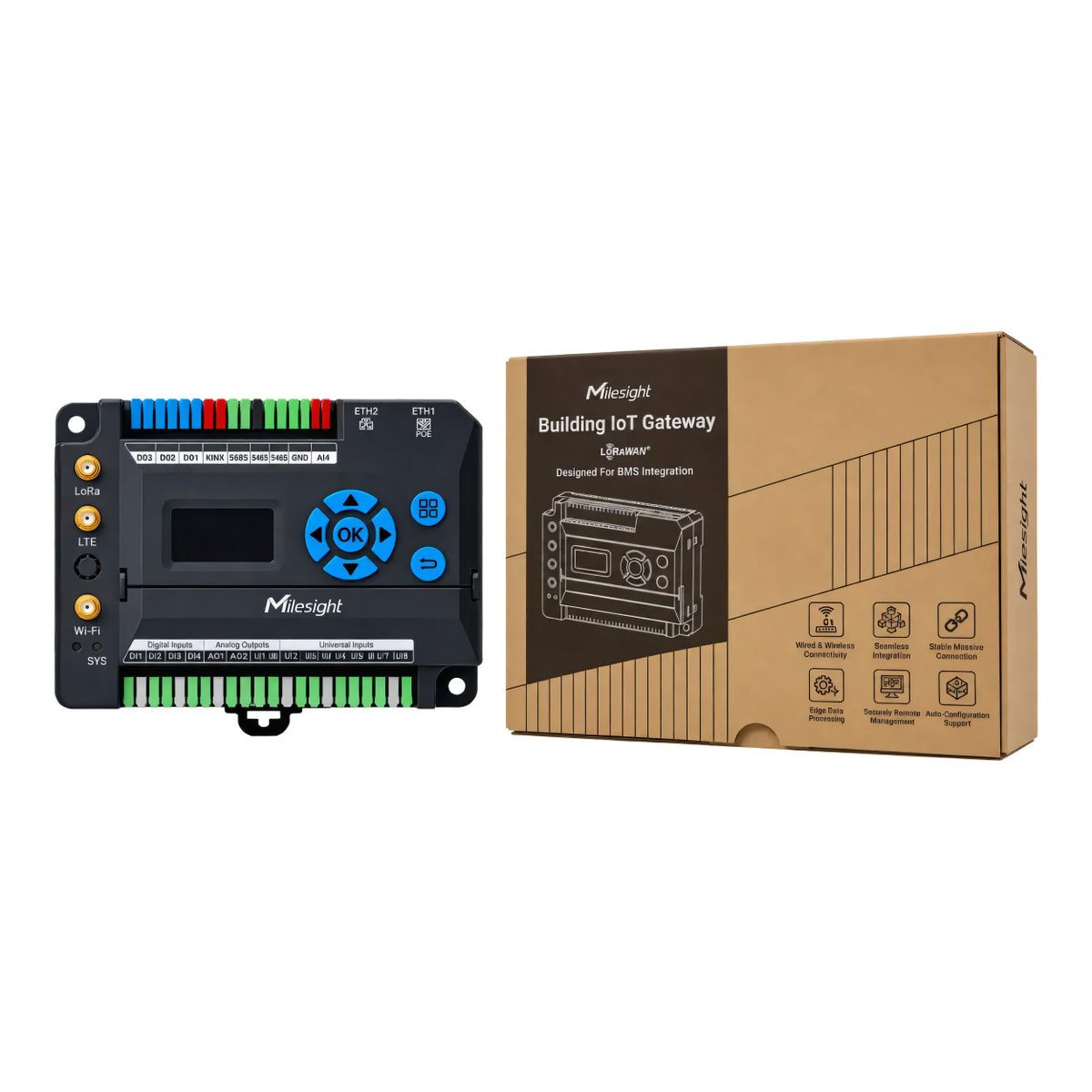 Milesight EG71 Building IoT LTE Gateway EG71-L08L-868M