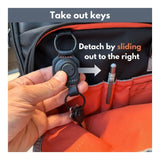Everki Quick-release keychain EKF550