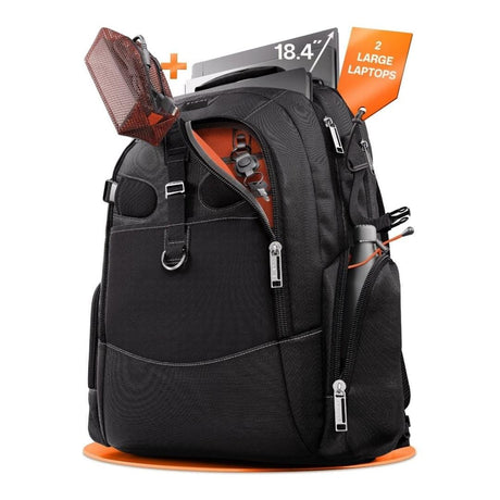 Everki 18.4-inch Busimess 120 Pro Notebook Backpack Black EKP120P-ECO
