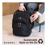 Everki 17.3-inch Atlas Wheeled 2 Notebook Backpack EKP122BG-ECO