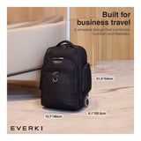 Everki 17.3-inch Atlas Wheeled 2 Notebook Backpack EKP122BG-ECO