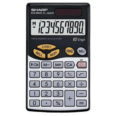 Sharp Business Calculator EL-480SB