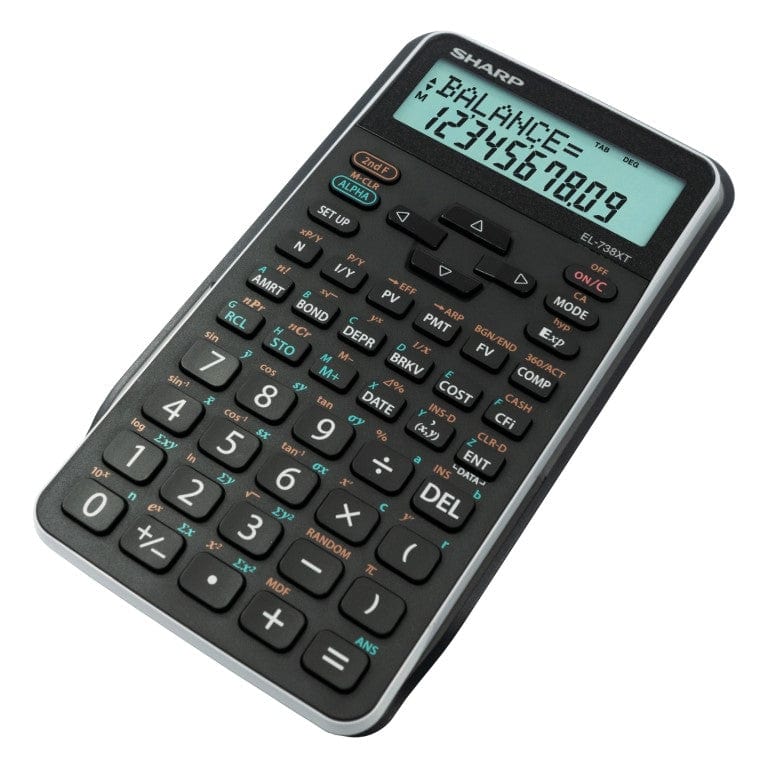Sharp EL738XTB Advanced Financial Calculator