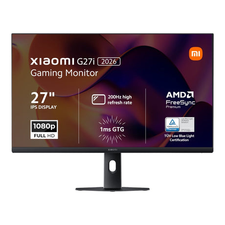 Xiaomi G27i 2026 27-inch 1920 x 1080p FHD 16:9 200Hz 1ms LCD IPS Gaming Monitor ELA6370EU