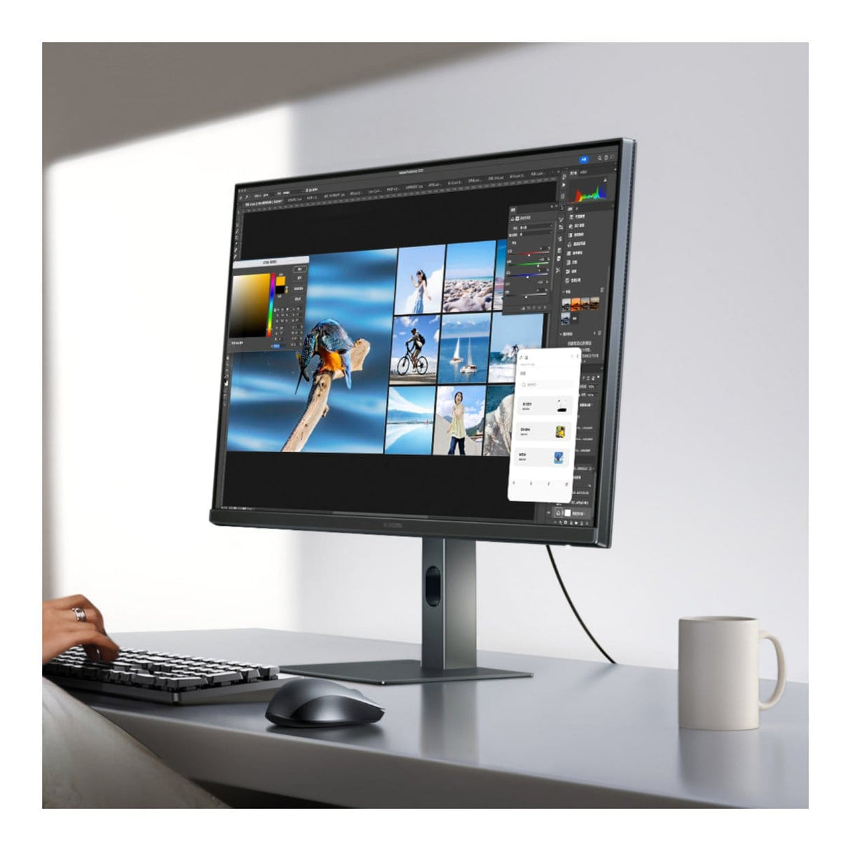 Xiaomi A27Qi 27-inch 2560 x 1440p QHD 16:9 120Hz 6ms LED IPS Office Monitor ELA6568EU