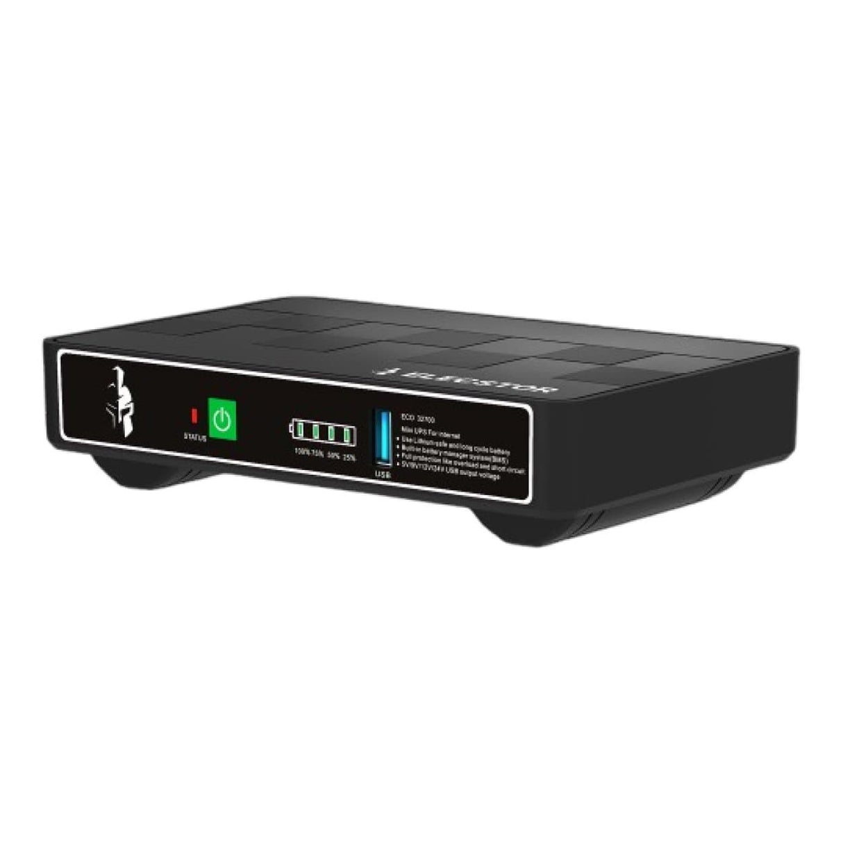 Trust IPCAM-2900 Indoor Camera and Elecstor 18W Mini 1200mAh DC UPS Bundle