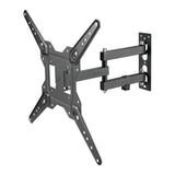 Ellies 23 to 55-inch Solid Series Full Motion Single Arm TV Wall Mount ELL-2009-BK