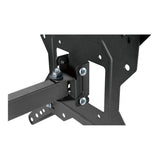 Ellies 23 to 55-inch Solid Series Full Motion Single Arm TV Wall Mount ELL-2009-BK