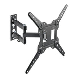 Ellies 23 to 55-inch Solid Series Full Motion Single Arm TV Wall Mount ELL-2009-BK
