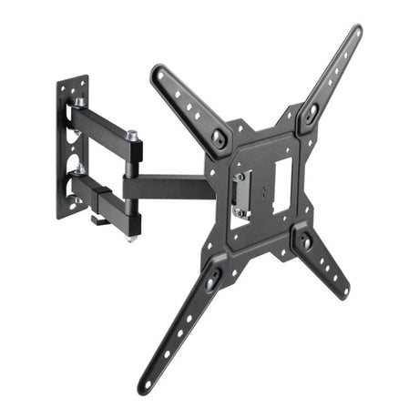 Ellies 23 to 55-inch Solid Series Full Motion Single Arm TV Wall Mount ELL-2009-BK