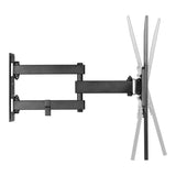 Ellies 32 to 65-inch Solid Series Full Motion Single Arm Mount ELL-2010-BK