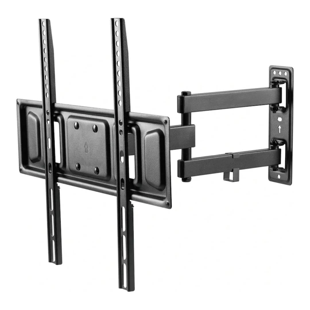 Ellies 32 to 65-inch Solid Series Full Motion Single Arm Mount ELL-2010-BK