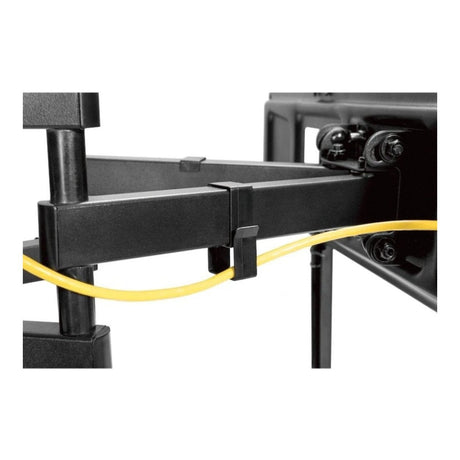 Ellies 37 to 86-inch Solid Series Full Motion Double Arm Mount ELL-2011-BK