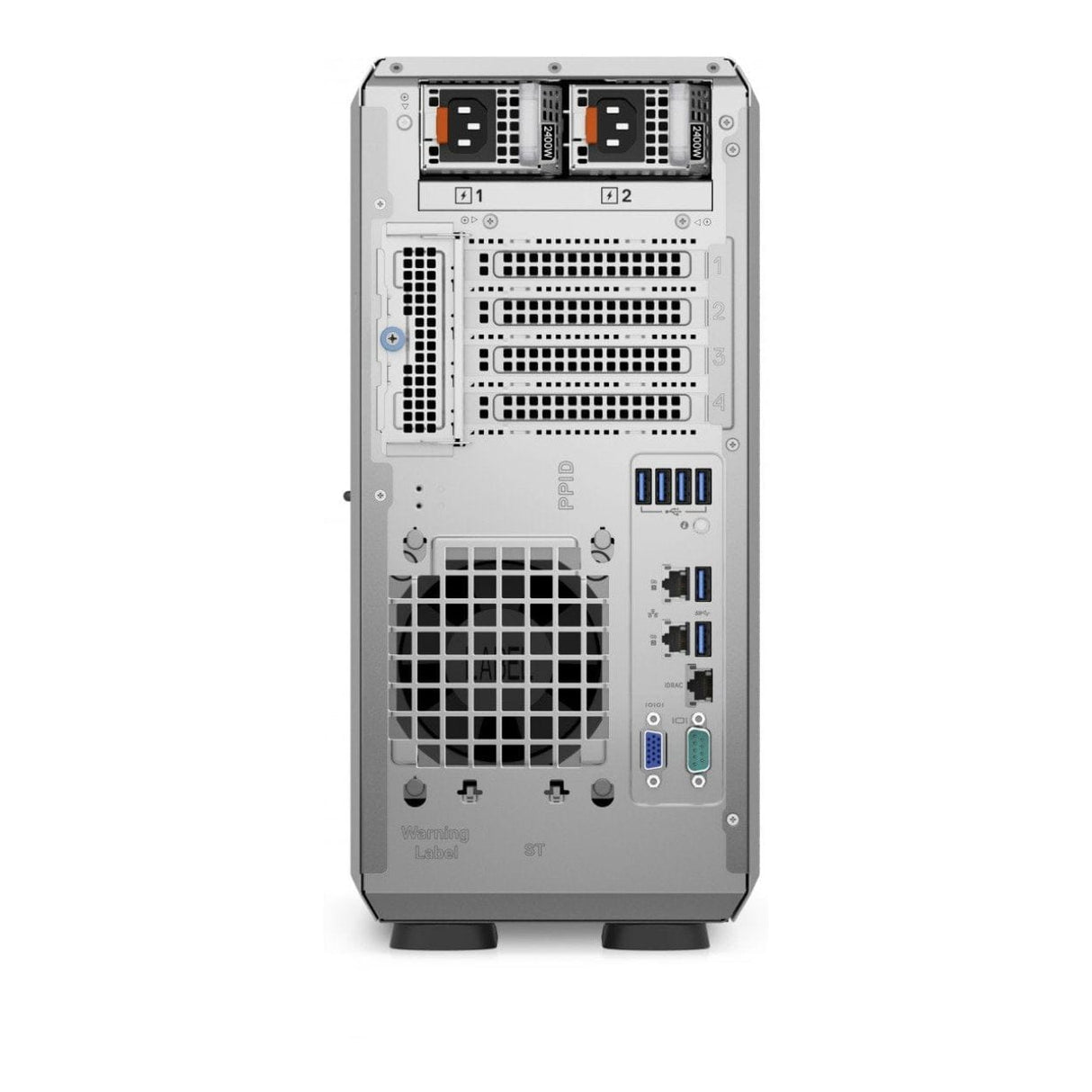 Dell PowerEdge T350 Tower Server - Intel Xeon E-2334 600GB SSD 16GB RAM 700W EMEA_PET350SPL3