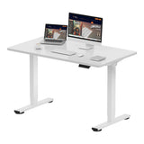 LinkQnet 2-Column Height Adjustable Office Desk EN1-WW-MINI