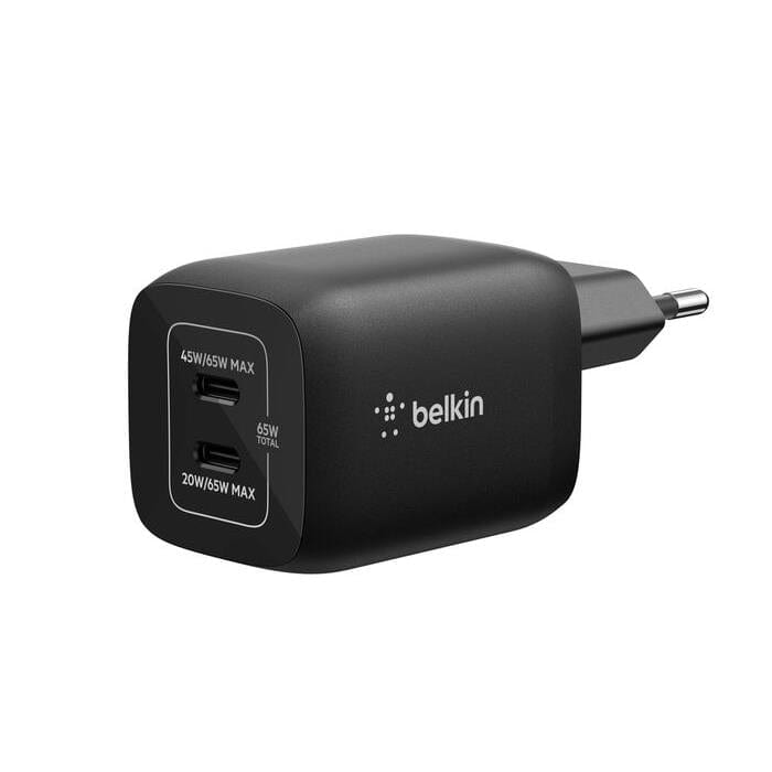 Belkin 65W Mobile Device USB-C Wall Charger Black ENA007KQBK