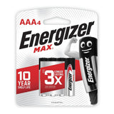 Energizer Alkaline Battery AAA 4-pack ENE300577500