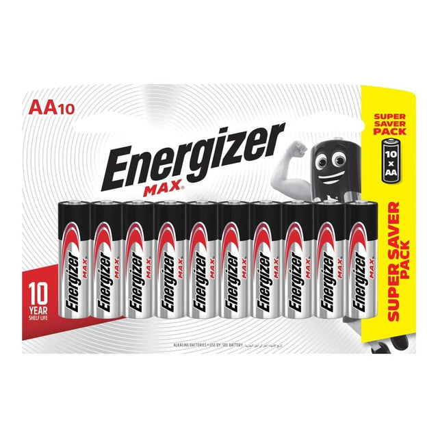 Energizer Max AA Batteries 10-pack ENE301638700