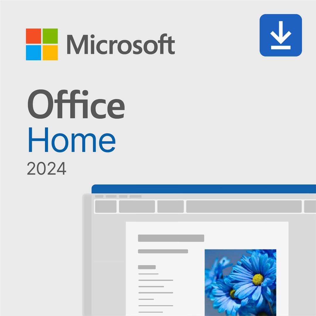 Microsoft Office Home 2024 Lifetime 1-user ESD Download – FirstShop