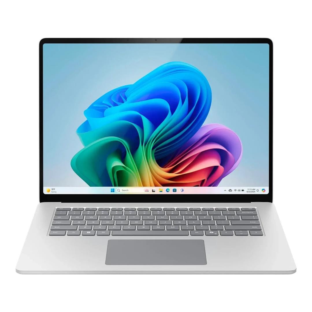 Microsoft Surface 7 15-Inch PixelSense AI Laptop - Intel Core Ultra 7 266V 512GB SSD 16GB RAM Win 11 Pro Platinum