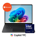 Microsoft Surface 7 15-inch PixelSense AI Laptop - Intel Core Ultra 7 268V 512GB SSD 32GB RAM Win 11 Pro Black