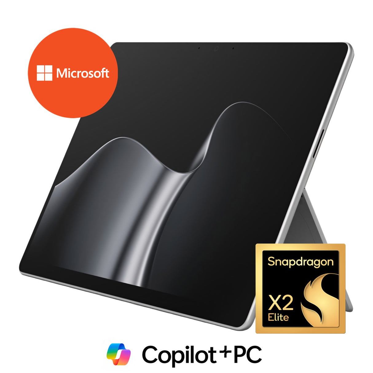 Microsoft Surface Pro 12 13-inch OLED PixelSense AI 2-in-1 Laptop - Snapdragon X2 Elite 1TB SSD 32GB RAM Win 11 Pro Platinum