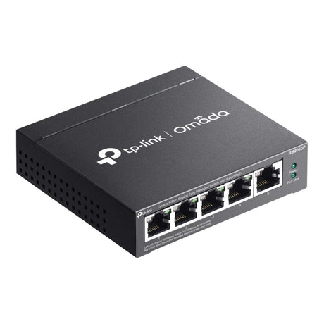 TP-Link Omada 5-Port Gigabit Easy 4-Port PoE+ Managed Switch ES205GP