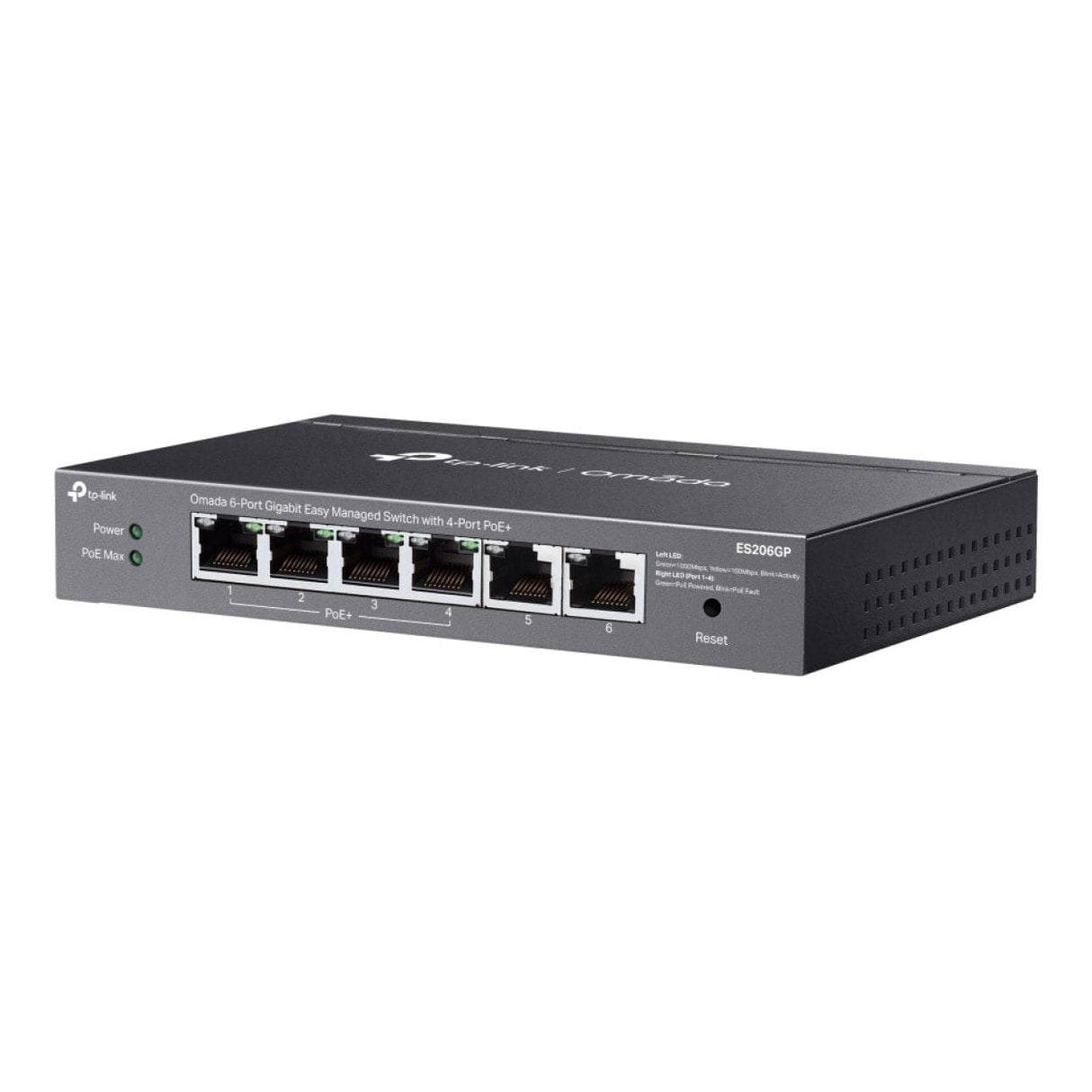 TP-Link Omada ES206GP 6-port Gigabit Easy Managed Switch