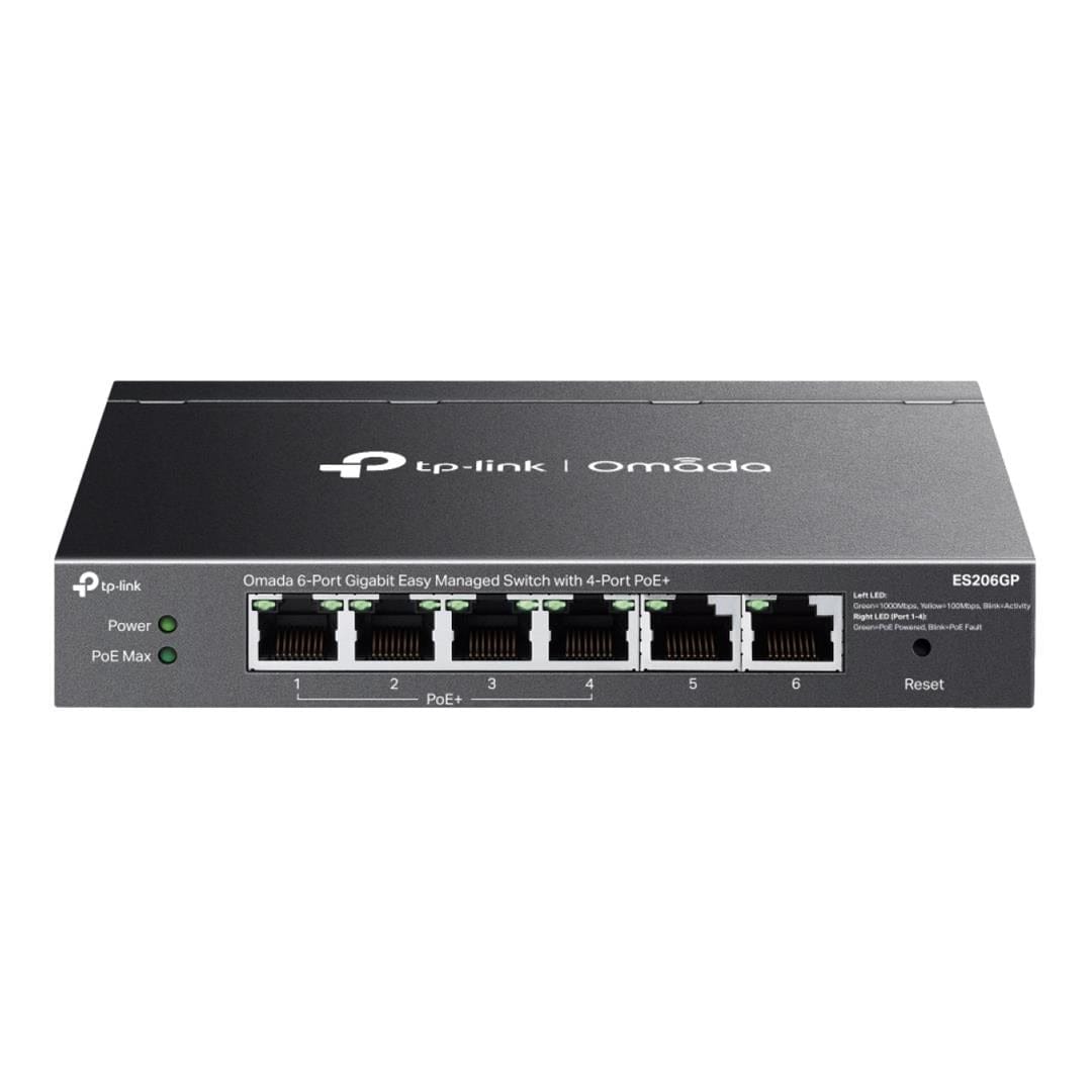 TP-Link Omada ES206GP 6-port Gigabit Easy Managed Switch