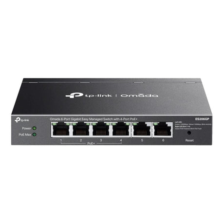 TP-Link Omada ES206GP 6-port Gigabit Easy Managed Switch