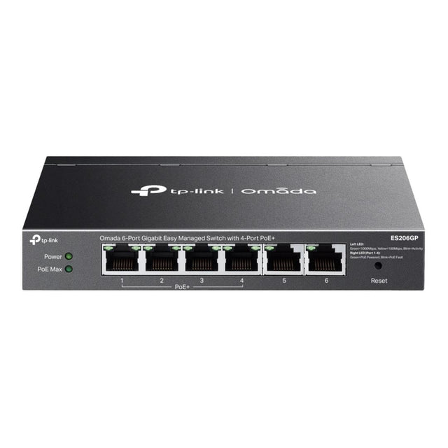 TP-Link Omada ES206GP 6-port Gigabit Easy Managed Switch