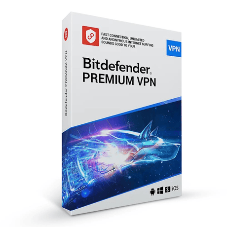 Bitdefender Premium VPN up to 10 Devices - 1 Year Subscription