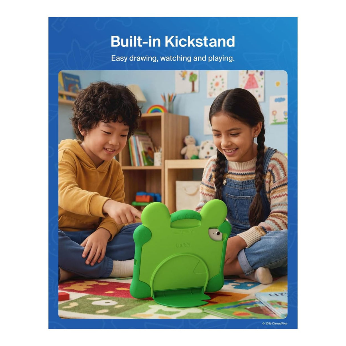 Belkin Disney and Pixar Toy Story 5 Lilypad Tablet Protective Case for iPad A16 11 and 10.9 EVA003HQGR-PX