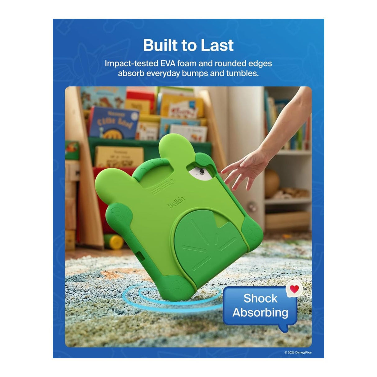 Belkin Disney and Pixar Toy Story 5 Lilypad Tablet Protective Case for iPad A16 11 and 10.9 EVA003HQGR-PX